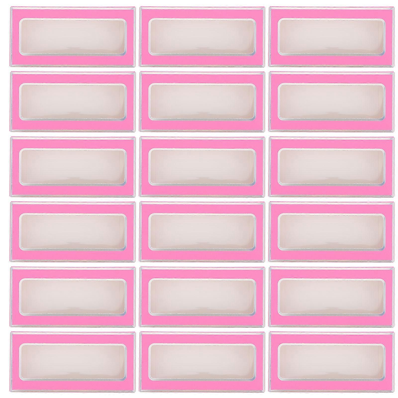 30pcs Empty Eyelash Case for False Eyelash Storage and Packaging Boxes
