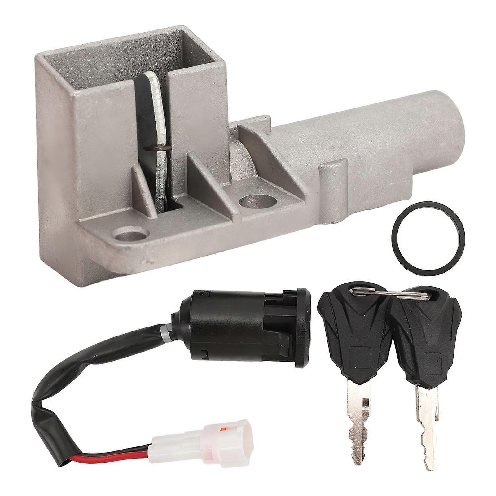 Motorcycle Ignition Key Set for Sur-Ron Light Bee XS Dirt Bike, 2-Way Rotatable Ignition Switch with Touch Control