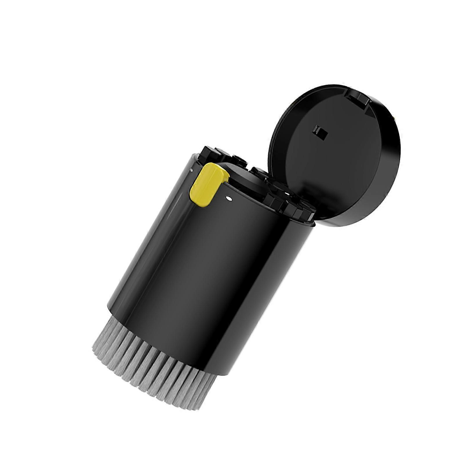 Fastacting phone cleaning kit with odoreliminating formula, multifunctional keyboard cleaning kit, pod cleaning kit, black and yellow.