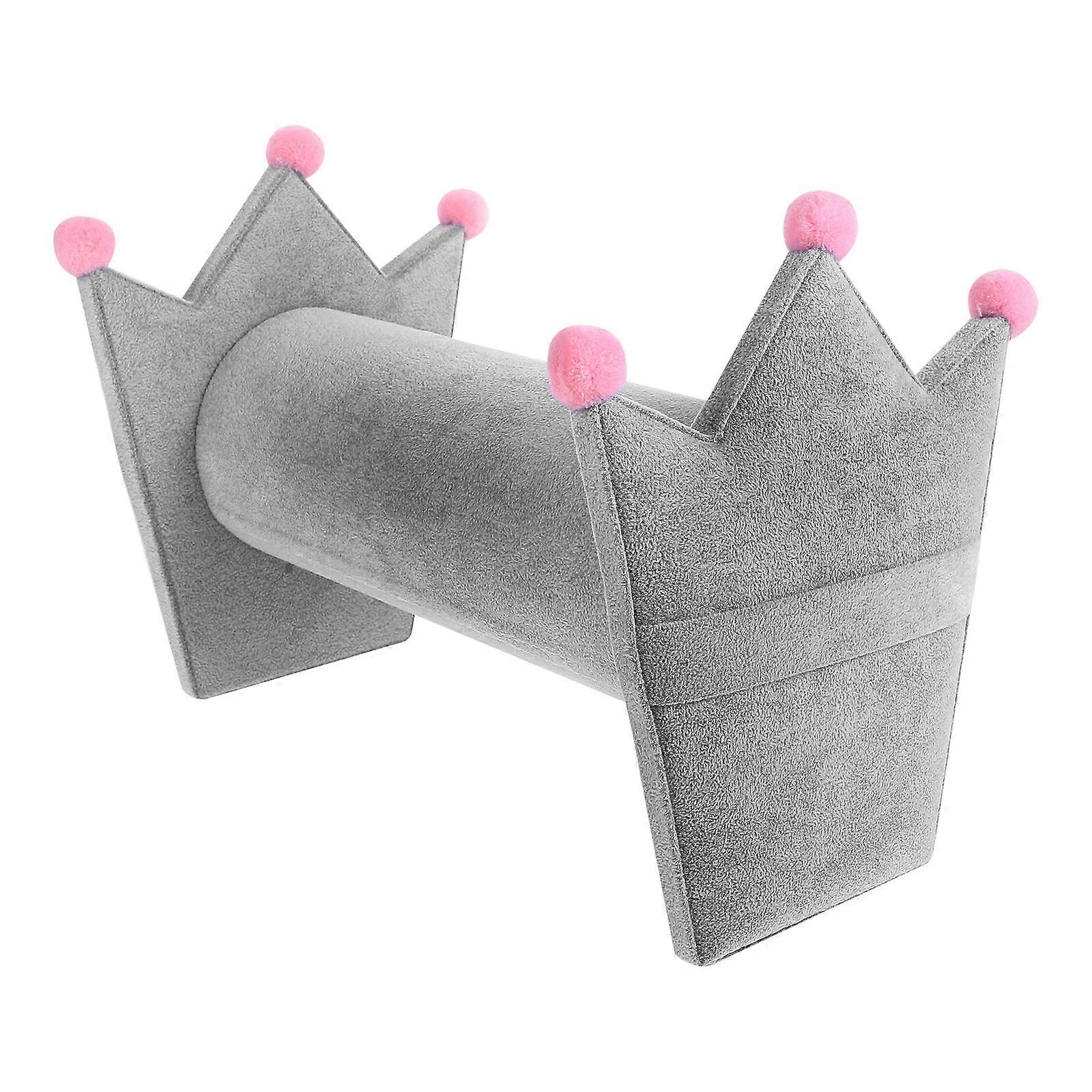 Headband Display Stand Crown Shape Jewelry Storage Rack For Travel Display 33.5x22cm PVC Hairband Organization 1Pack