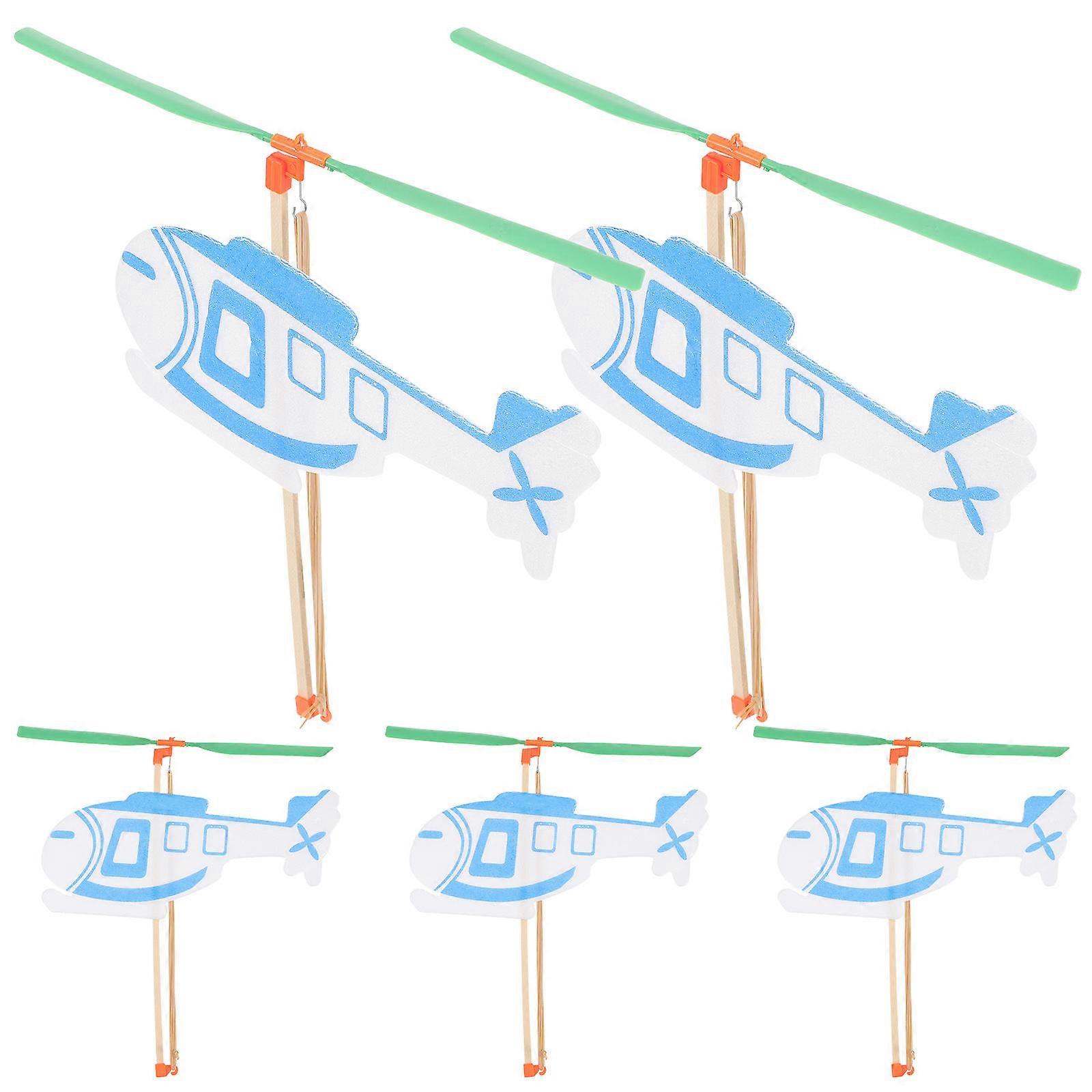 Glider Toys For Kids 30x26cm Airplane Shape Improve Parent-Child Relationship 5Set
