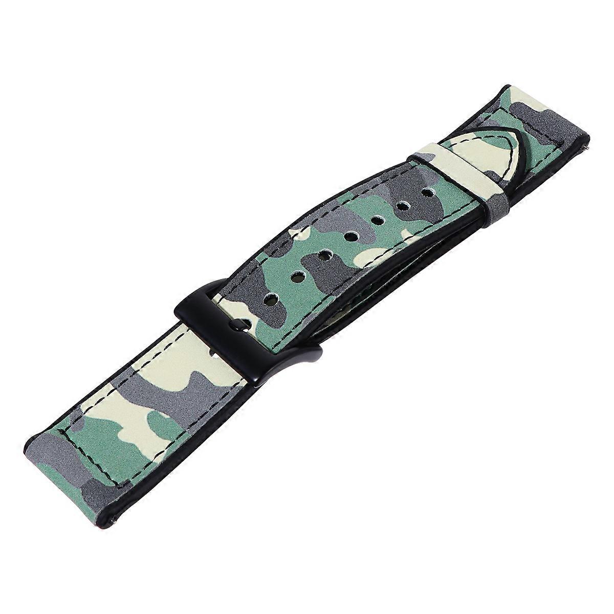 22mm Watch Band Camouflage Watch Fitting Compatible for Galaxy