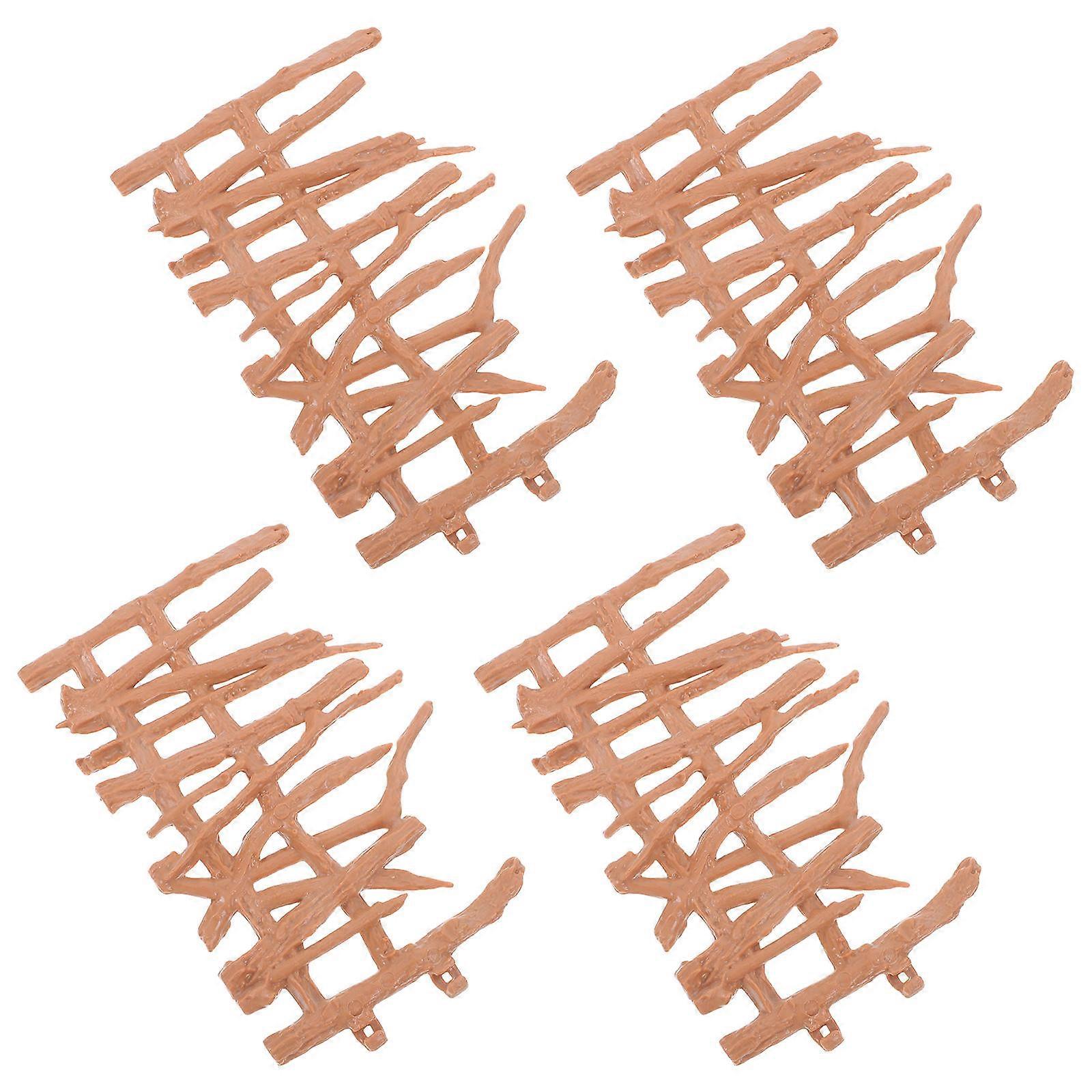 Durable Miniature Garden Fence For Craft Enthusiasts And Model Makers With High Simulation Technology 1Pcs