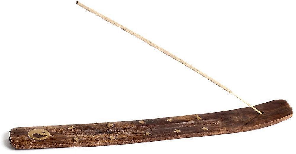 Traditional Incense Holder With Inlaid Design 10 Inches Assorted Design
