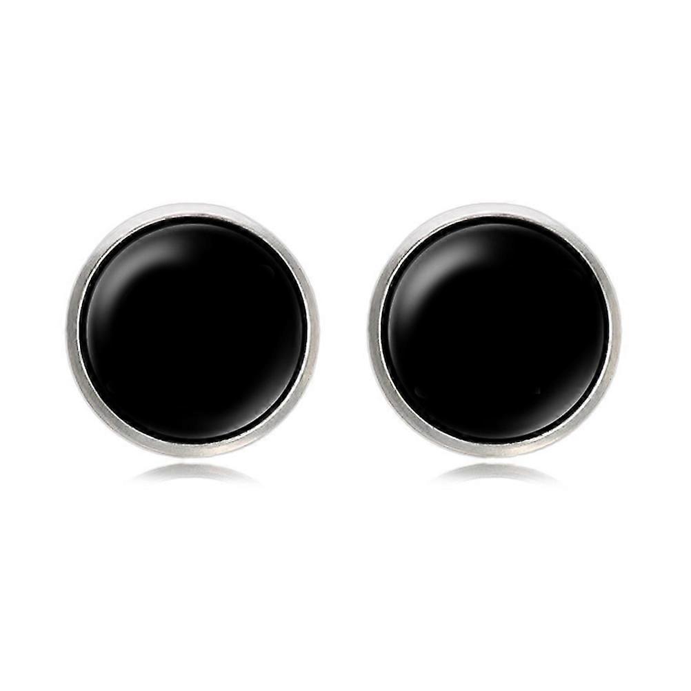Electroplated Glass Buttons, Classic Style for Business and Casual Wear, Durable Build
