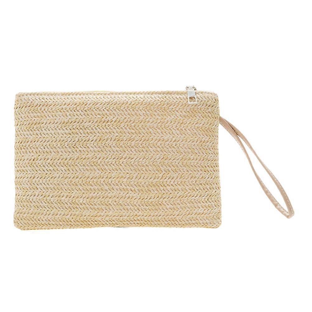 Straw Braid Purse, Multi-functional Accessory for Small Items, Lightweight Use