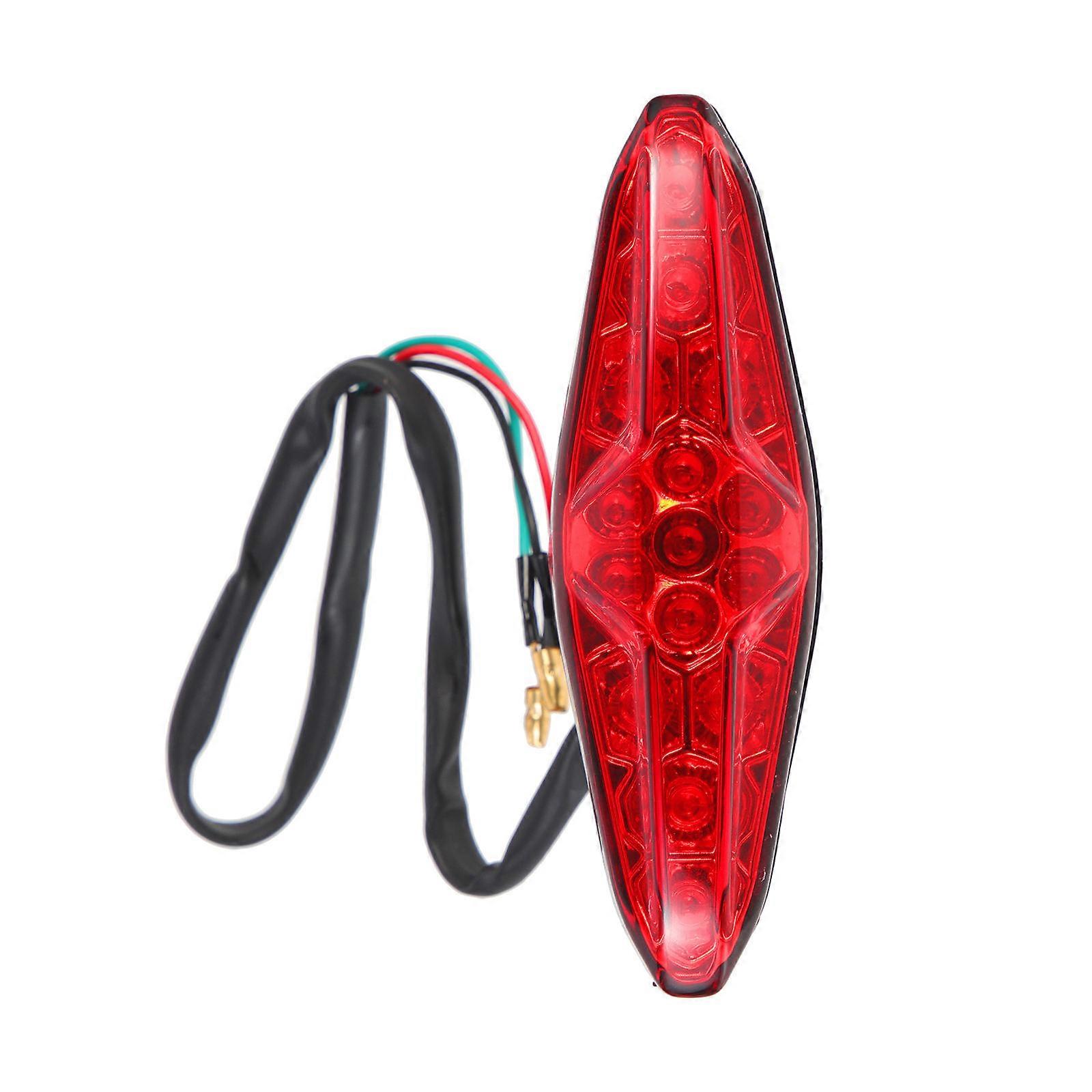 Safe Motorcycle Brake Light, Providing Visibility