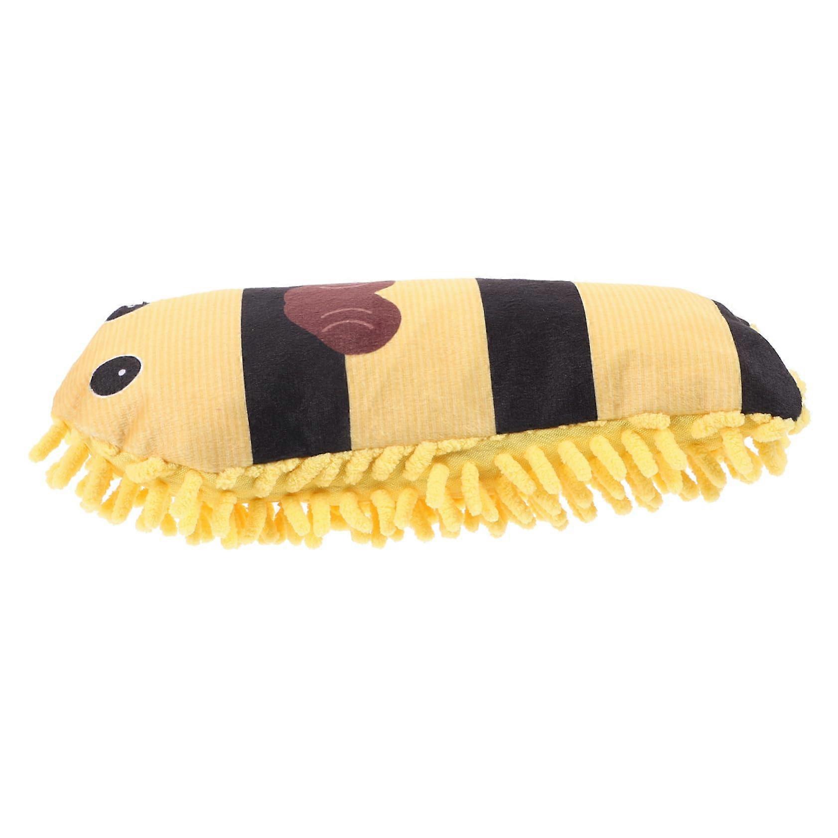 Plush toy for dogs, beeshaped plush toy, dental care, cute cartoon design, suitable for small and mediumsized dogs, with squeaker for playtime fun.