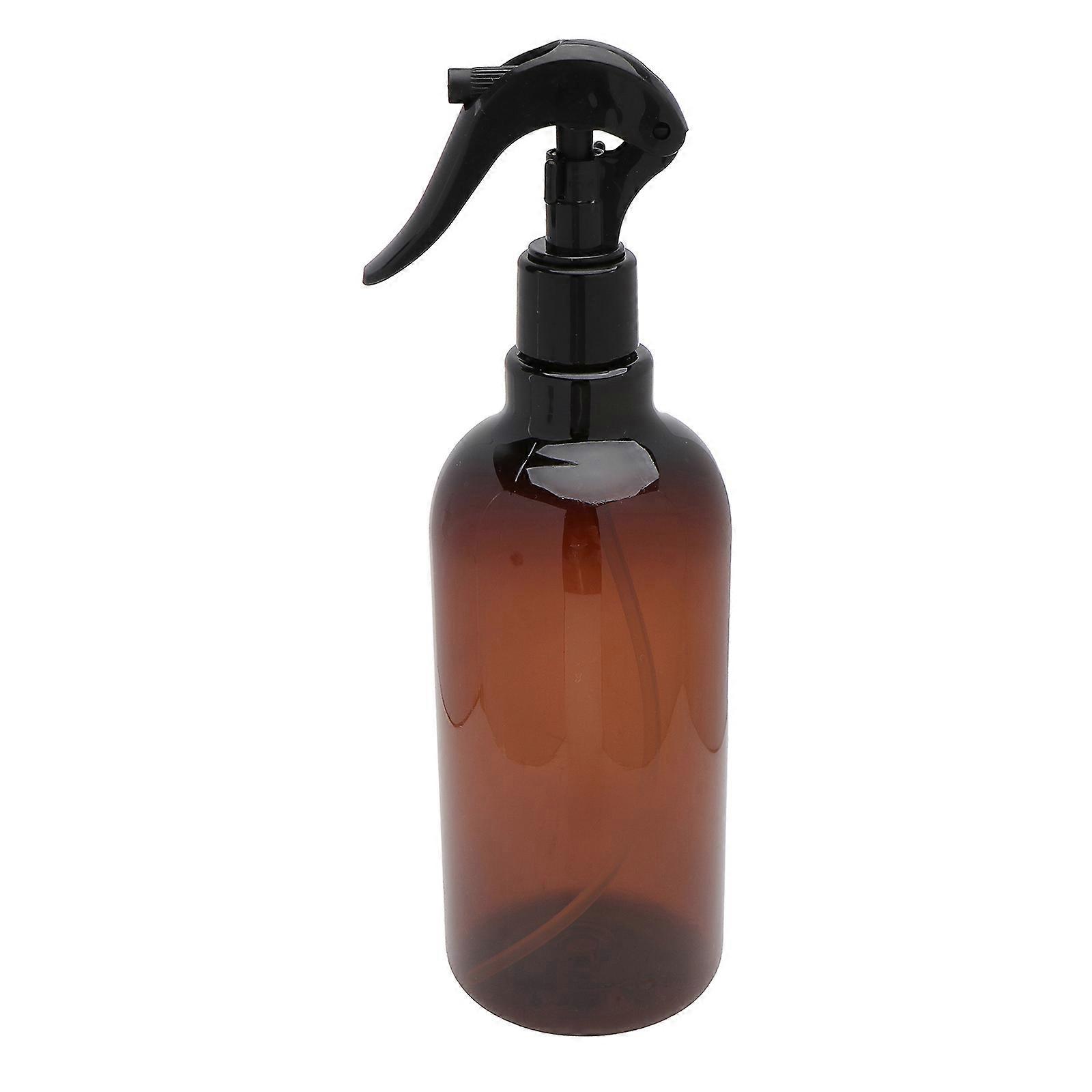 500ML Amber PET Spray Bottles Trigger Sprayer Essential Oils Aromatherapy Perfume Refillable Bottle