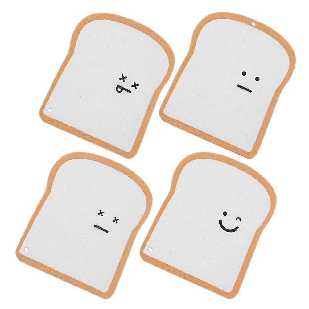 4Pcs Wok Sponges for Multi function Dish Household and Cleaning Use