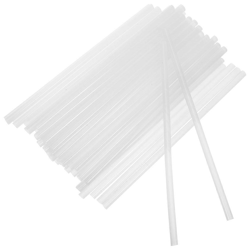 100Pcs Transparent Hot Glue Sticks for DIY Crafts and Home Repairs Resin Wax Material
