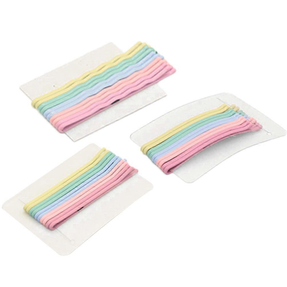 a polished and professional product description based on your input:

 

**30pcs Colorful U Shaped Hairpins for Women – Mixed Matte Finish Bobby Pins