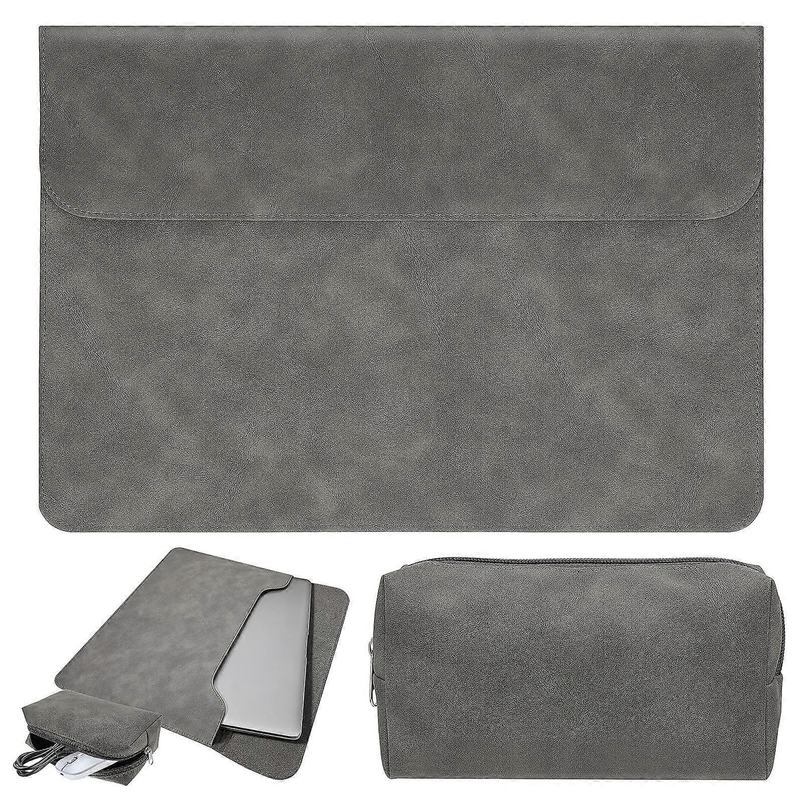 Dark Grey Laptop Carrying Bag For Students Suitable For Travel With Tear-resistant Material And Slim Shape 1 Set