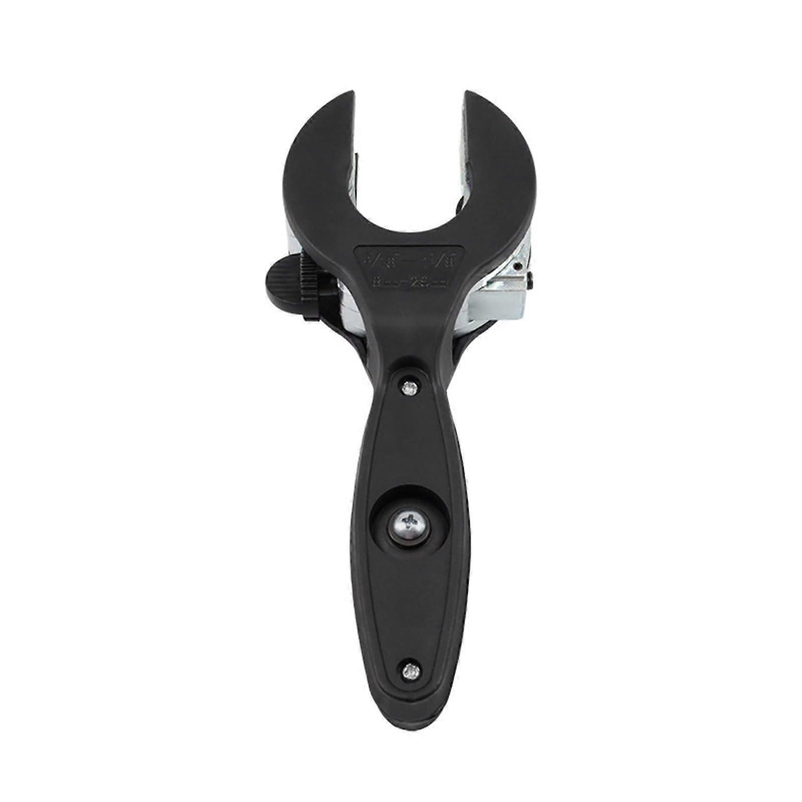 Klempnerschneider 6-23 Mm Adjustable Pipe Cutter Ratcheting Tool for Rubber and Plastic Pipes Black