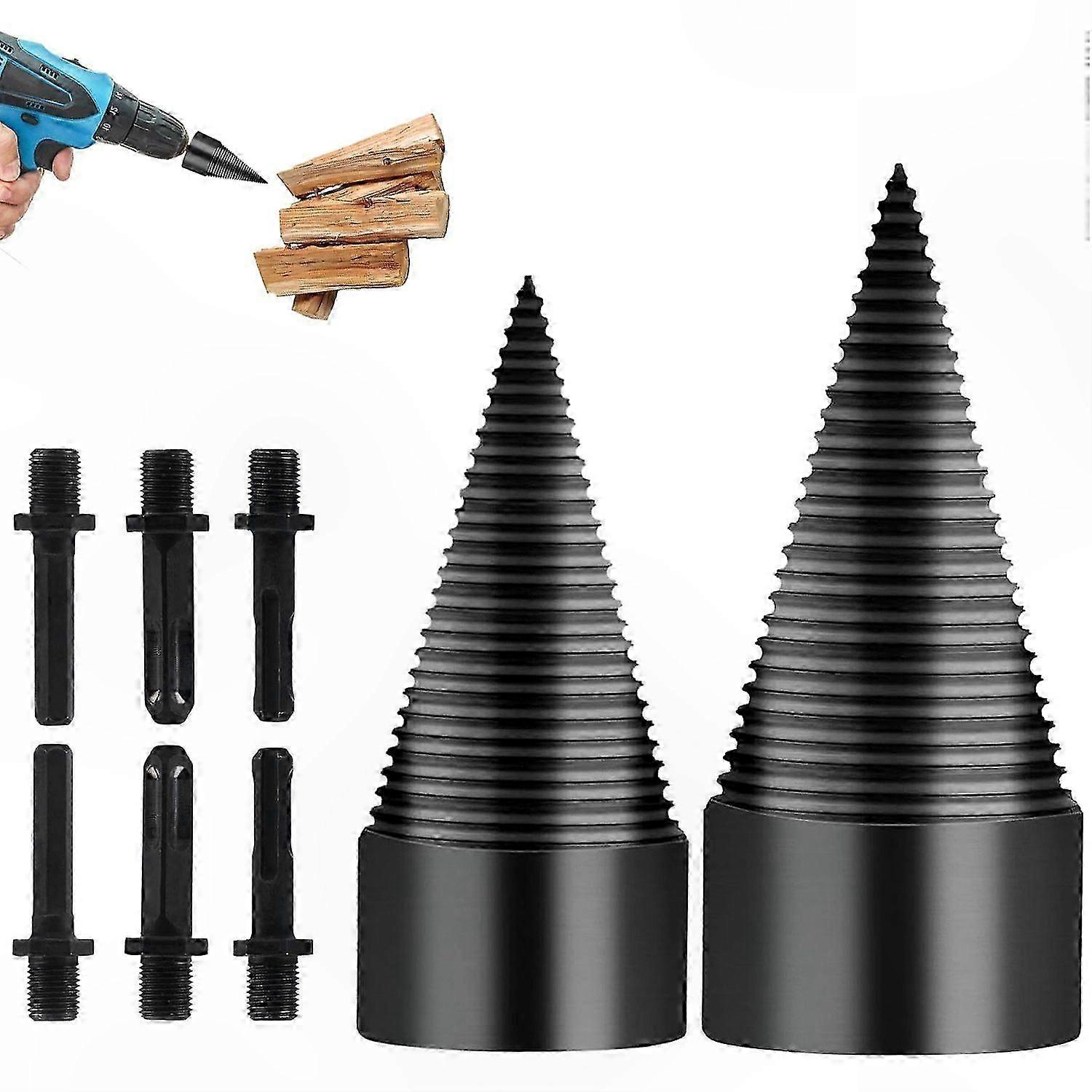 Cone Screw Drill Set - 32mm & 42mm Tool Kit for DIY Projects & Hardware Needs