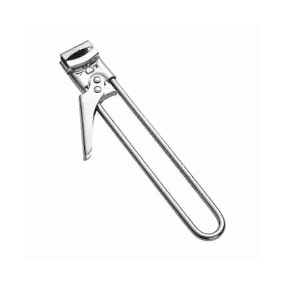 For Adjustable Stainless Steel Bottle Opener, Rotating Open Cap Manual Unscrewing Aid for Weak Hands