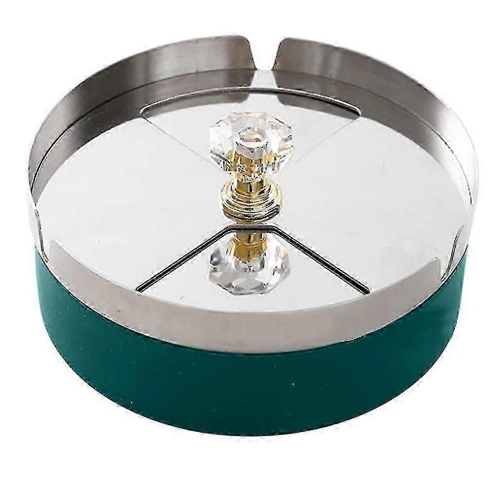 Elegant Rotating Ashtray with Spinning Tray - UK Home and Outdoor Smoking Accessory