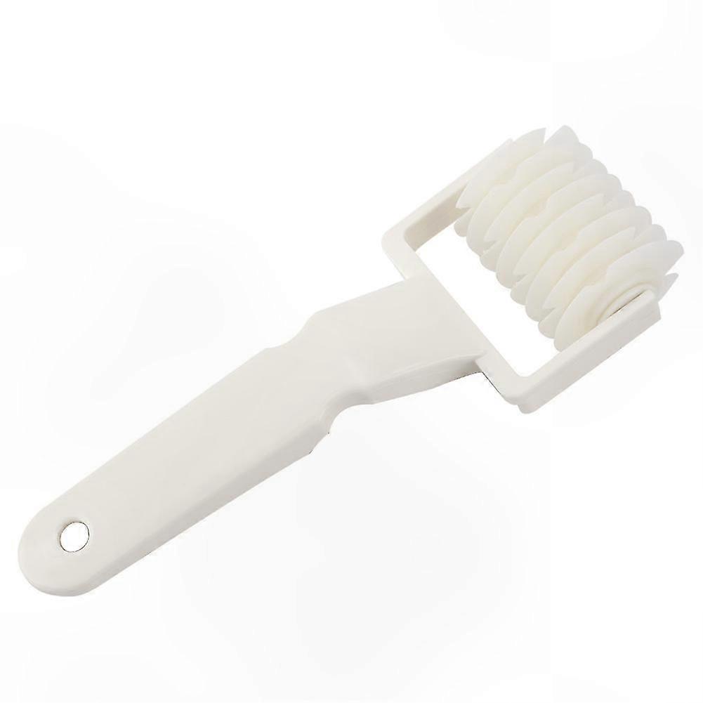 Bakery Roller Cutter with Grid Pattern for Dough Embossing and Bread Crafting Tools