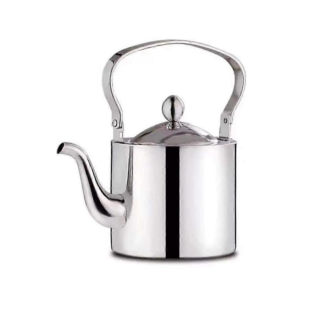 Stainless Steel Teapot with Filter Screen, Can Be Used for Induction Cooker Capacity Make Tea Potware