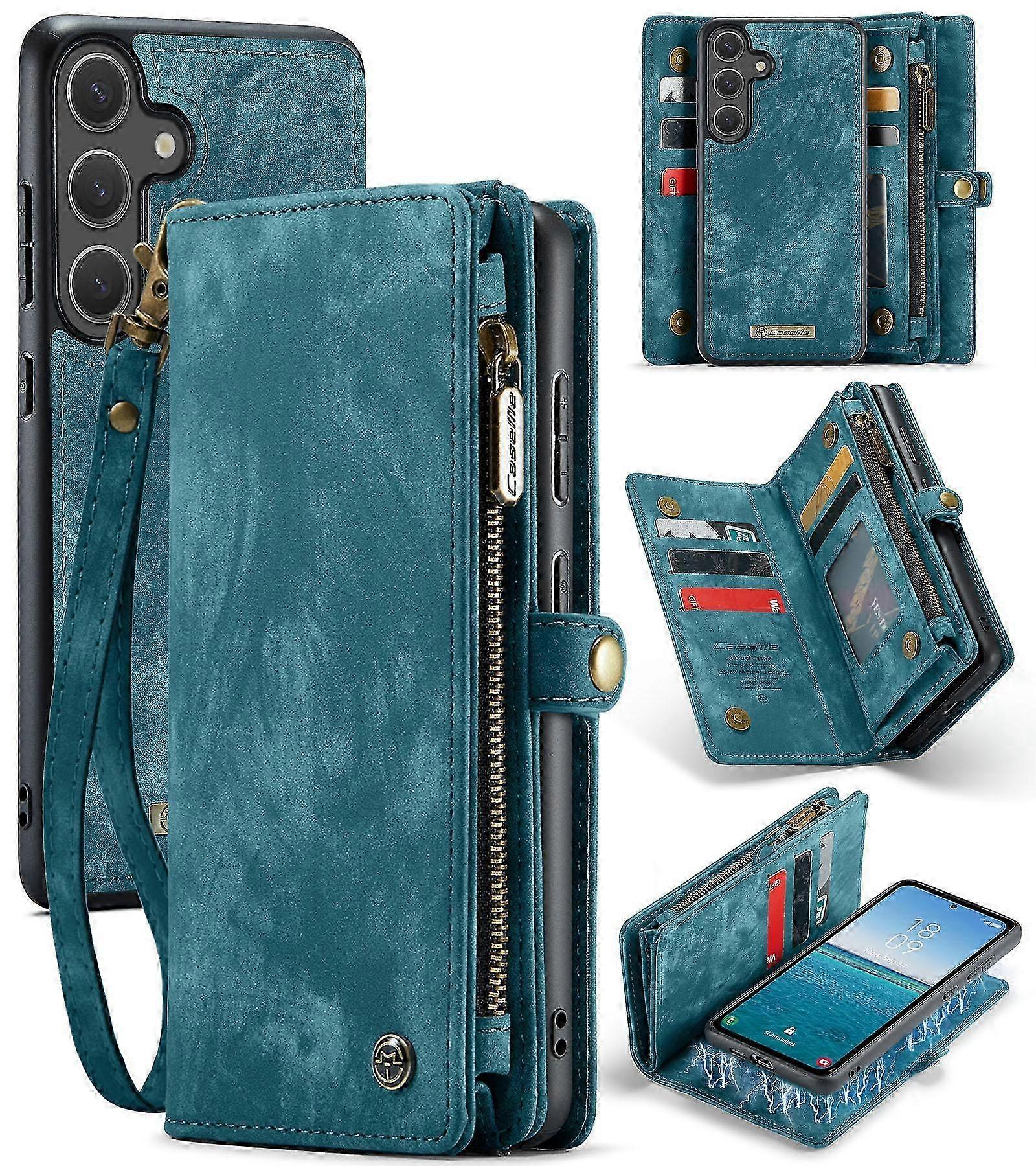 CaseMe 008 Detachable Leather Phone Case - Multi-Function Designed for All Mobile Devices