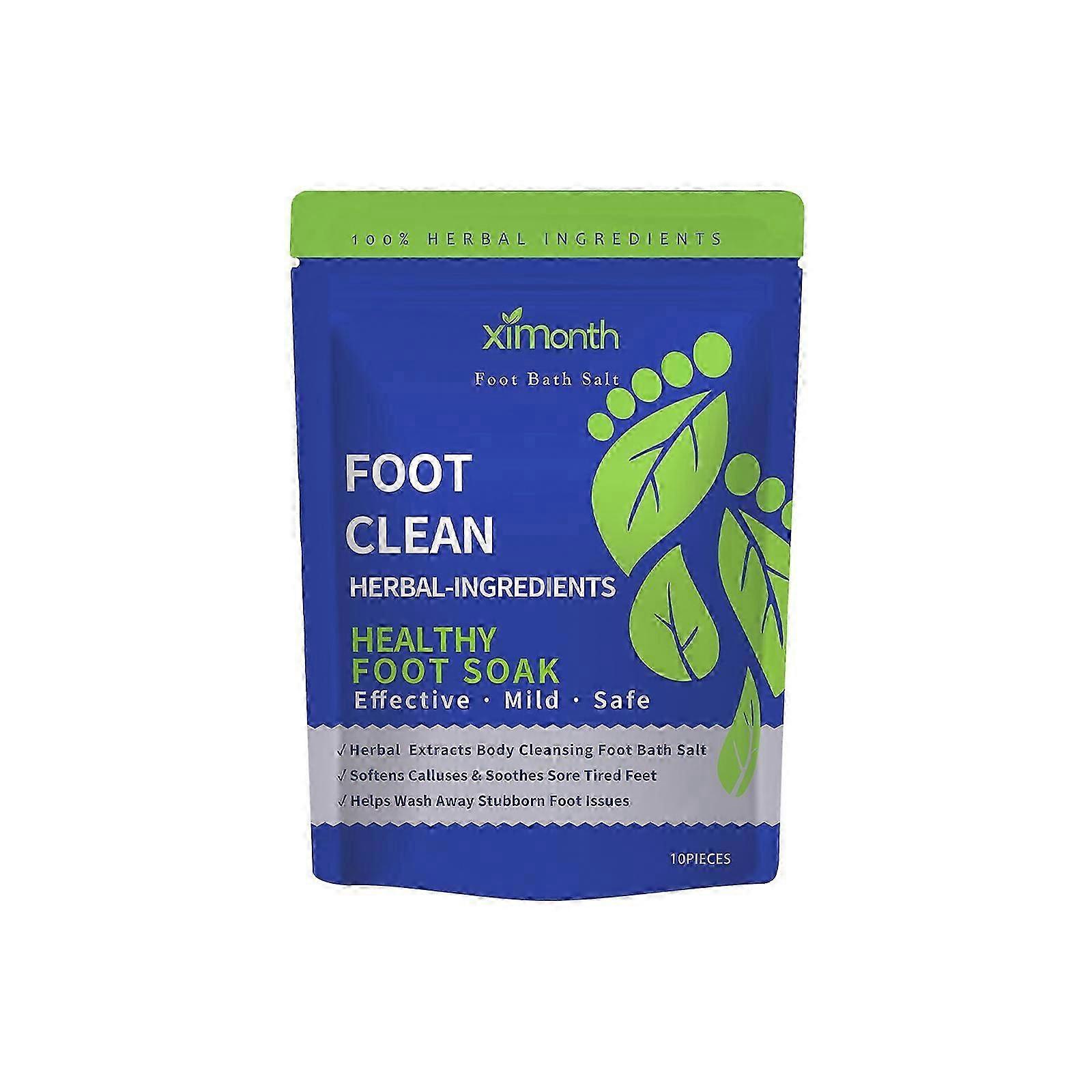 Ximonth Foot Care Pack Repair Relieves Soreness and Swelling Soak Feet Clean Nails Cocoon Foot Bath Pack
