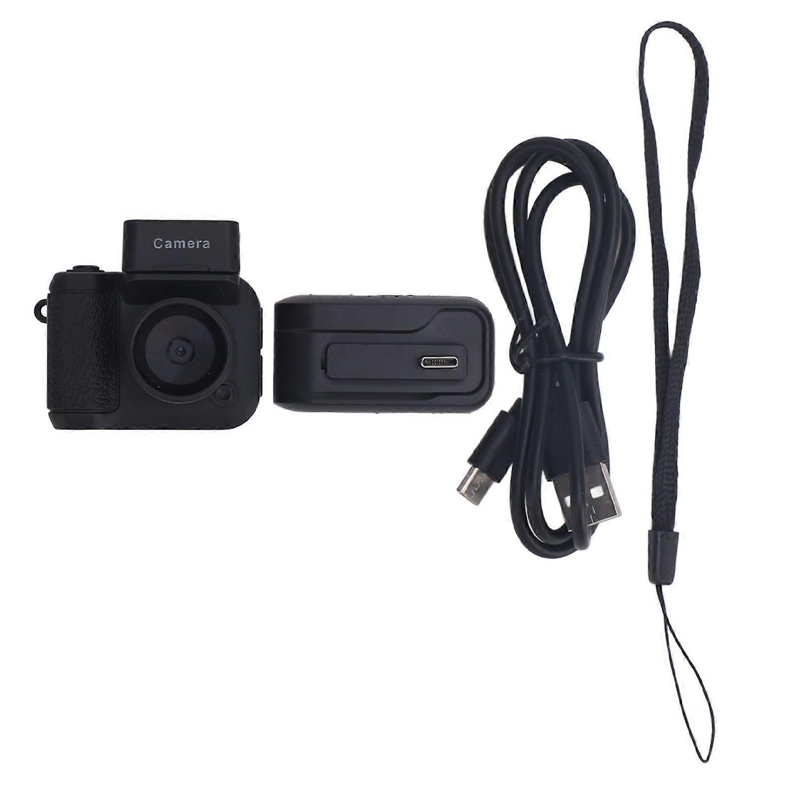 Kids Camera Toy 1080P HD 1.44 Inch Screen Small Compact Digital Camera with Flashlight 480mAh External Battery for Christmas Birthday Gift