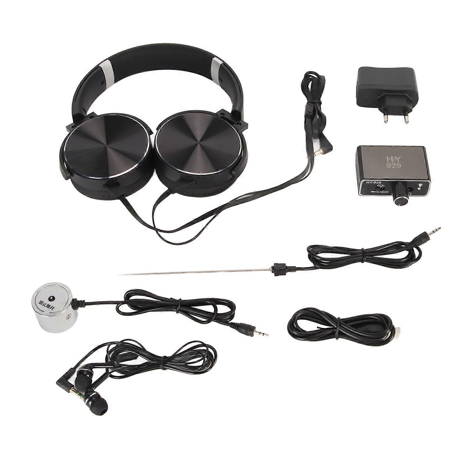 Detector Kit High Sensitivity Water Pipe Leakage Monitor Tester with Earphone Headphone for Home