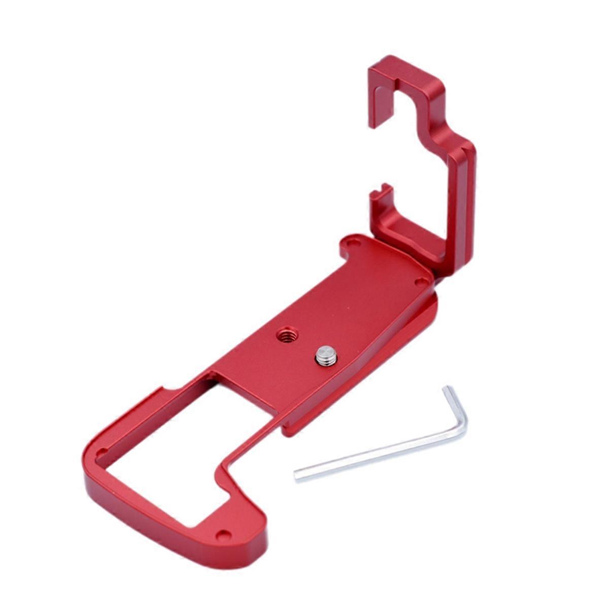Camera Quick Install Board Quick Release L-Bracket Camera Grip for E-M1 II Camera Accessories Red