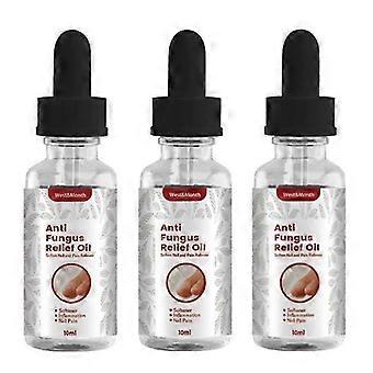 3x WEST & MONTH Antifungal Soothing Oil Foot Care Tool Inner Nail Repair Essence Pedicure Nail Whitening Anti-fungal Essential Oil
