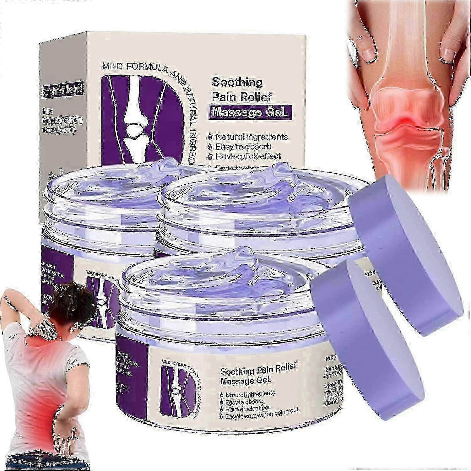3pcs joint pain gel for body activities
