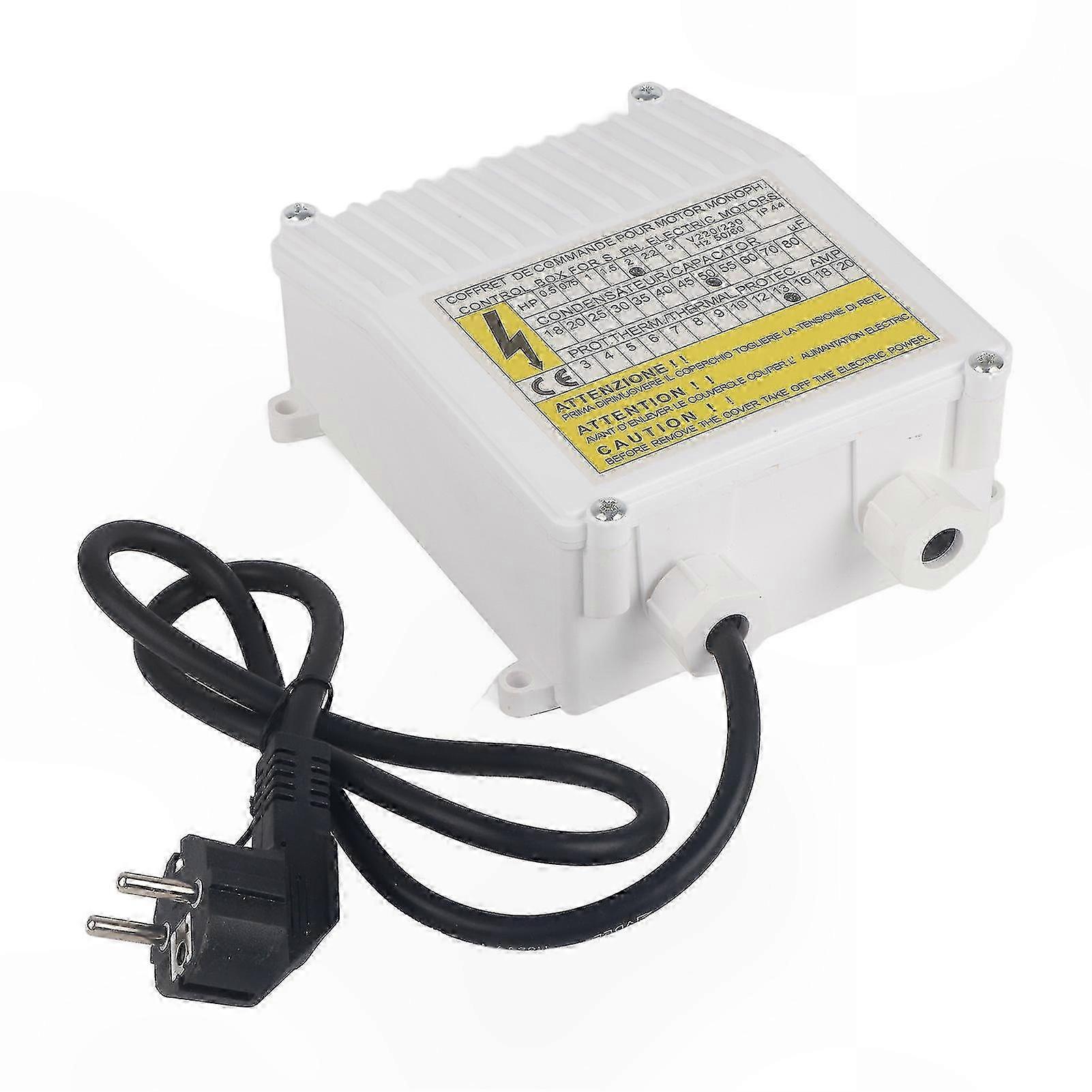 2HP Submersible Pump Controller with Thermal Safety - 1.5KW 220V EU Plug for Deep Well Applications