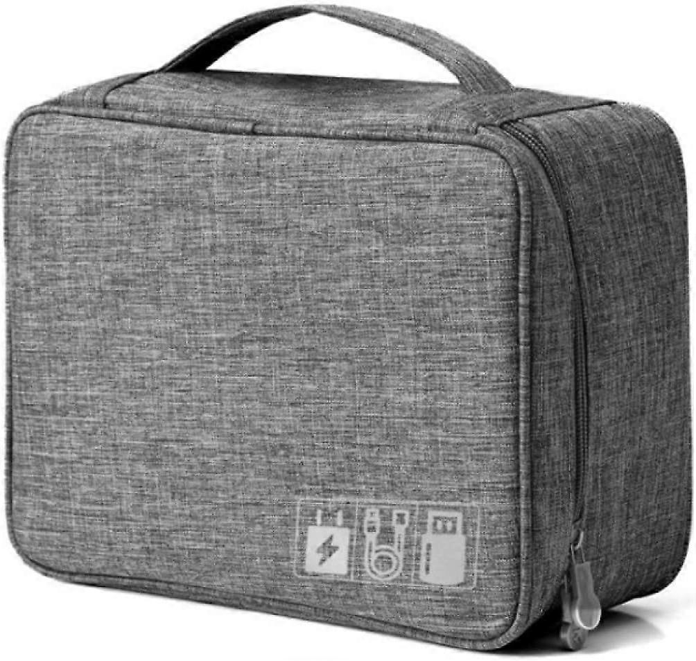 Electronic bag, cable organizer bag, electronics organizer, cable bag, cable re