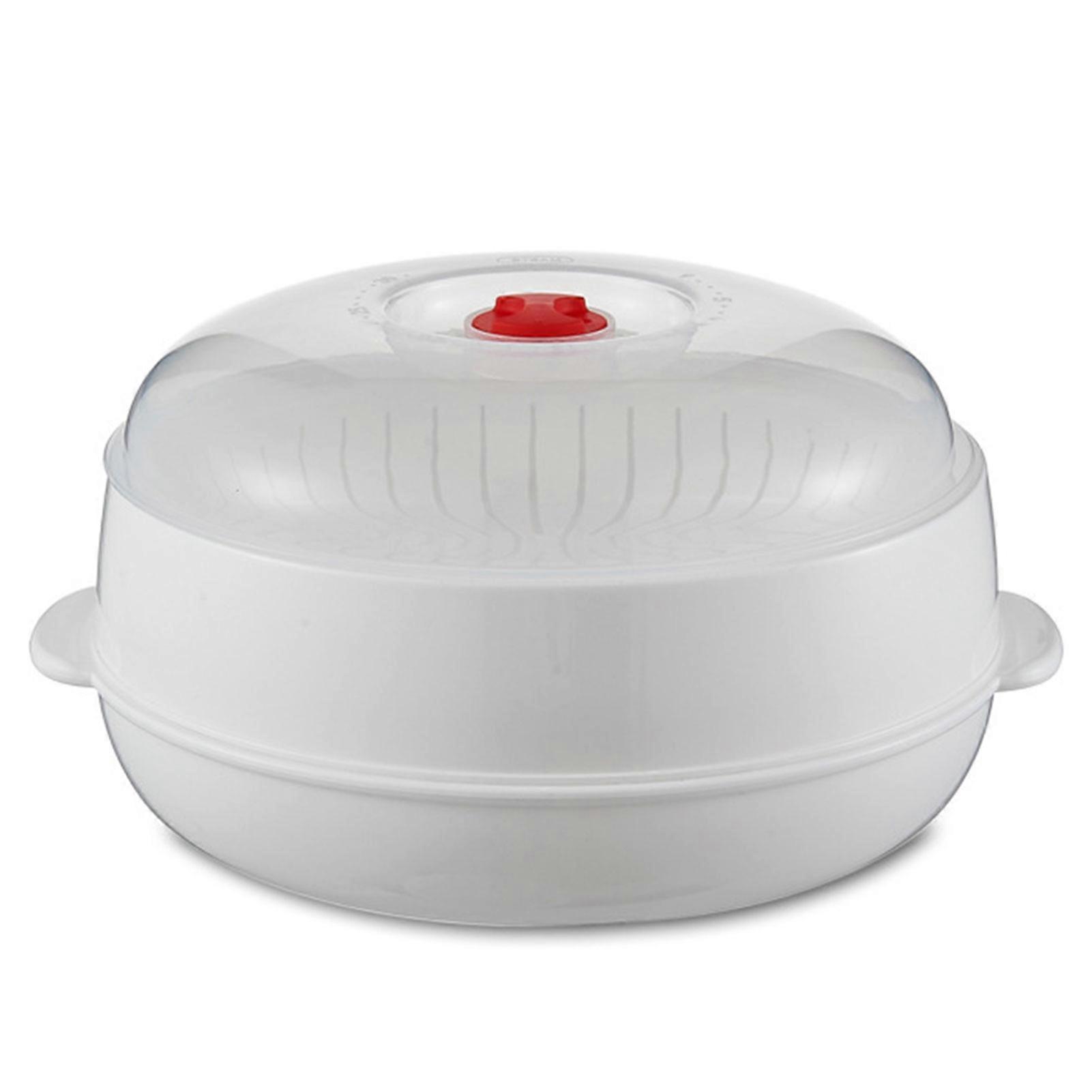 Quick Breakfast Microwave-Steamer For Food Kitchen Dishwasher Safe Container for Family Dinner