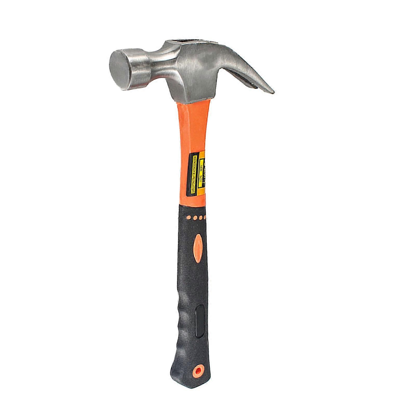 Claw Hammer Nail Puller 33x14.5x4.8cm Orange Black Handle