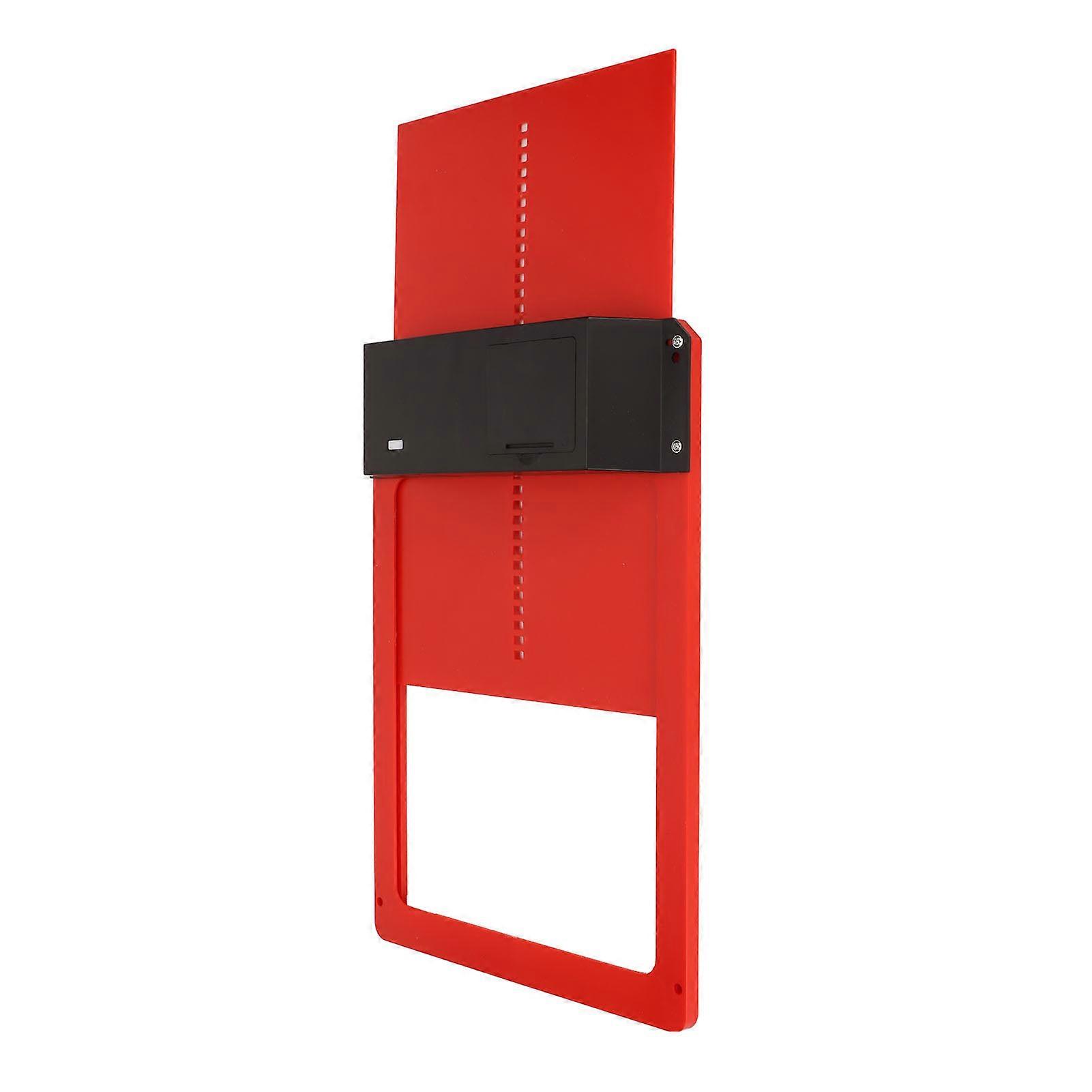 Automatic Light Sensing Chicken Coop Door Red IP44 Waterproof Battery