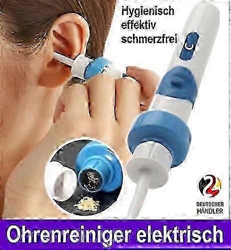 Earwax Removal Vacuum Cleaner, Vibrates And Suctions Earwax For A Safe And Comfortable Experience, Portable And Easy To Clean With Automatic Electric