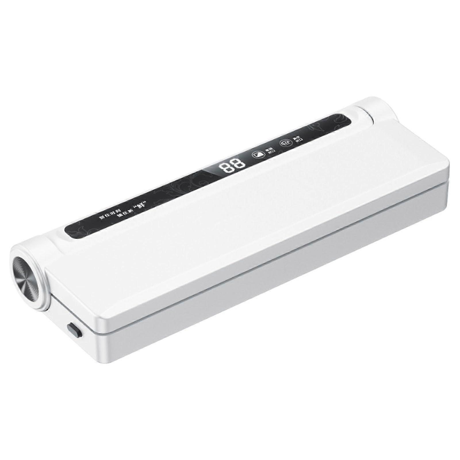 Vacuum Sealer Machine WH1 With 20 Sealed Bags, Automatic Operation, Digital Display, Strong Suction, 8 Foot Seal Length