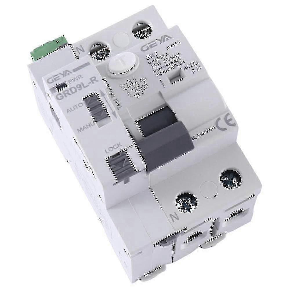 Grd9l-r Rccb Automatic Self-reclosing Device Circuit Breaker 2p 40a 30ma 100ma 300ma Rcd Smart Bre-yezi