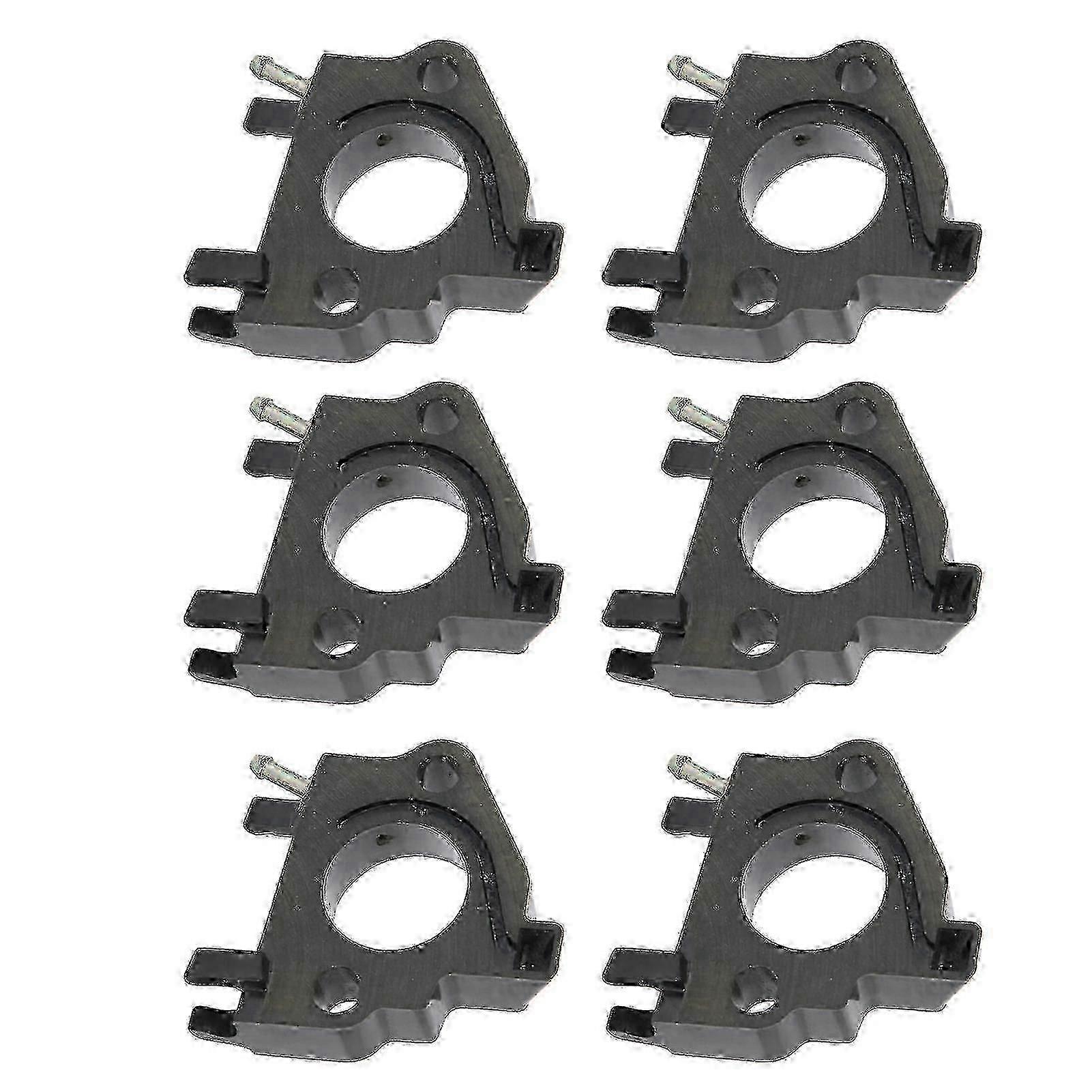 Carburetor Insulator with Lubricating Nipple for 188F 190F GX390 GX420 Gasoline Generators 6Pcs Edition 0620