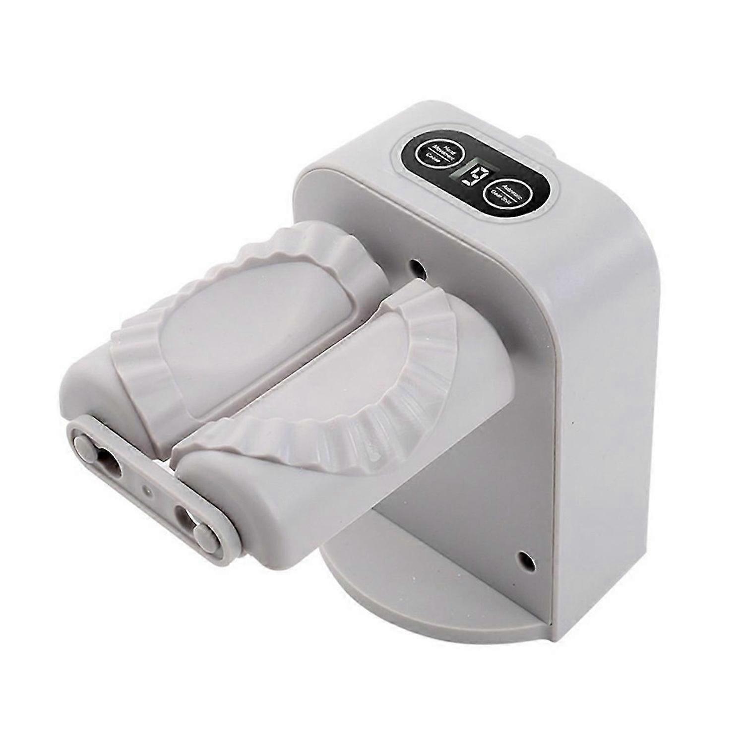 Electric Dumpling Machine, Dumpling Skin Pressing Machine Gray-White