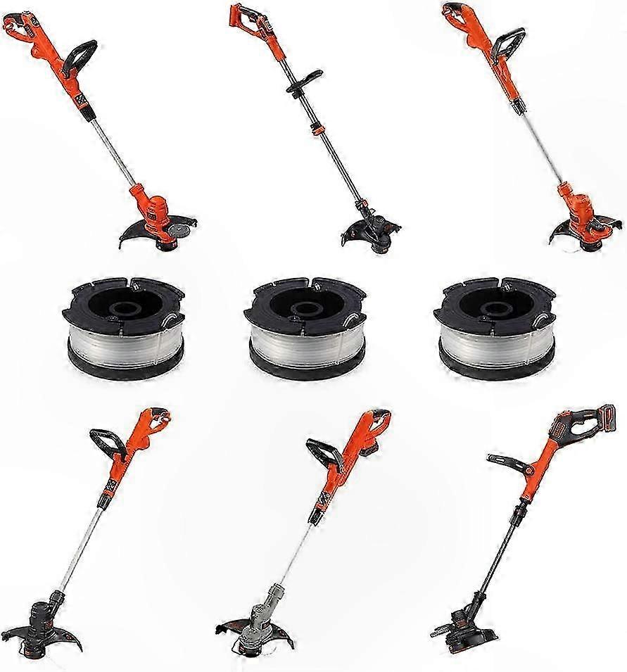 String Trimmer Spools, 30ft 0.065 Replacement Refills for GH900 GH600 Weed Eater (6 Pack)