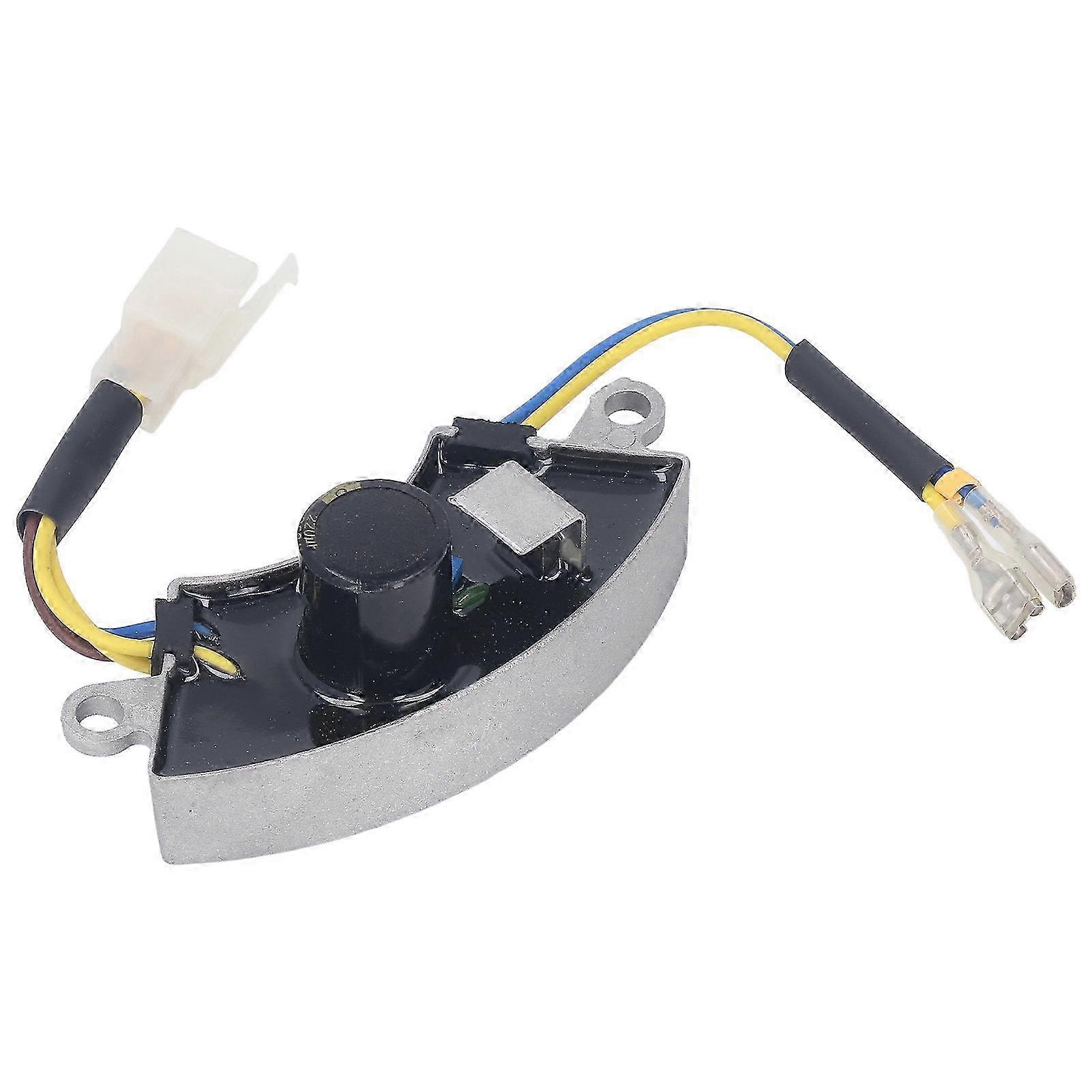 Voltage Regulator Aluminum Case Single Phase AVR Regulator Rectifier for 3KW Gasoline Generator 60‑100VAC 2025