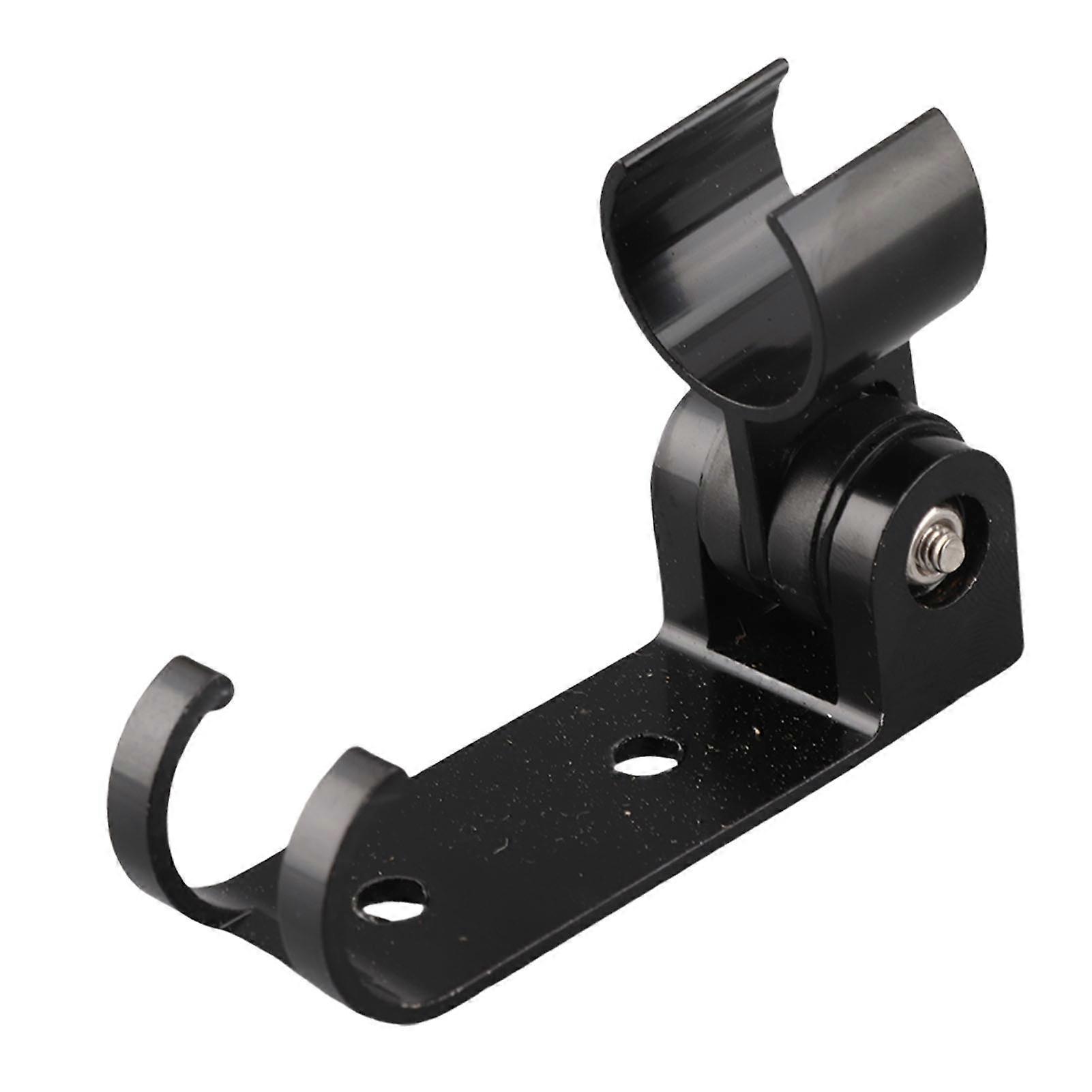 Adjustable Black Matte Space Aluminum Shower Head Holder Bracket