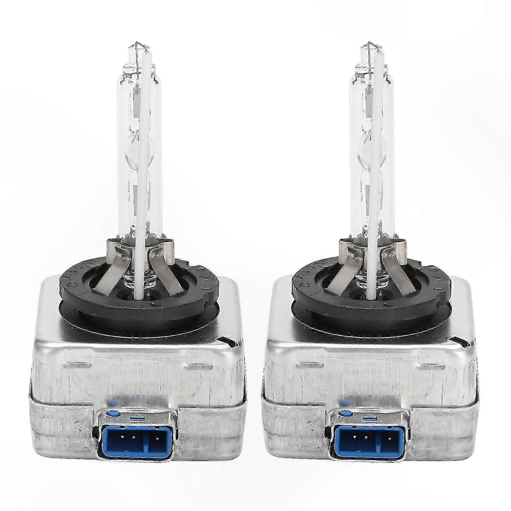 6000K Xenon HID Headlight Bulbs Set, 2-Pack D8 Series Replacement for Select Compact and Sedan Models
