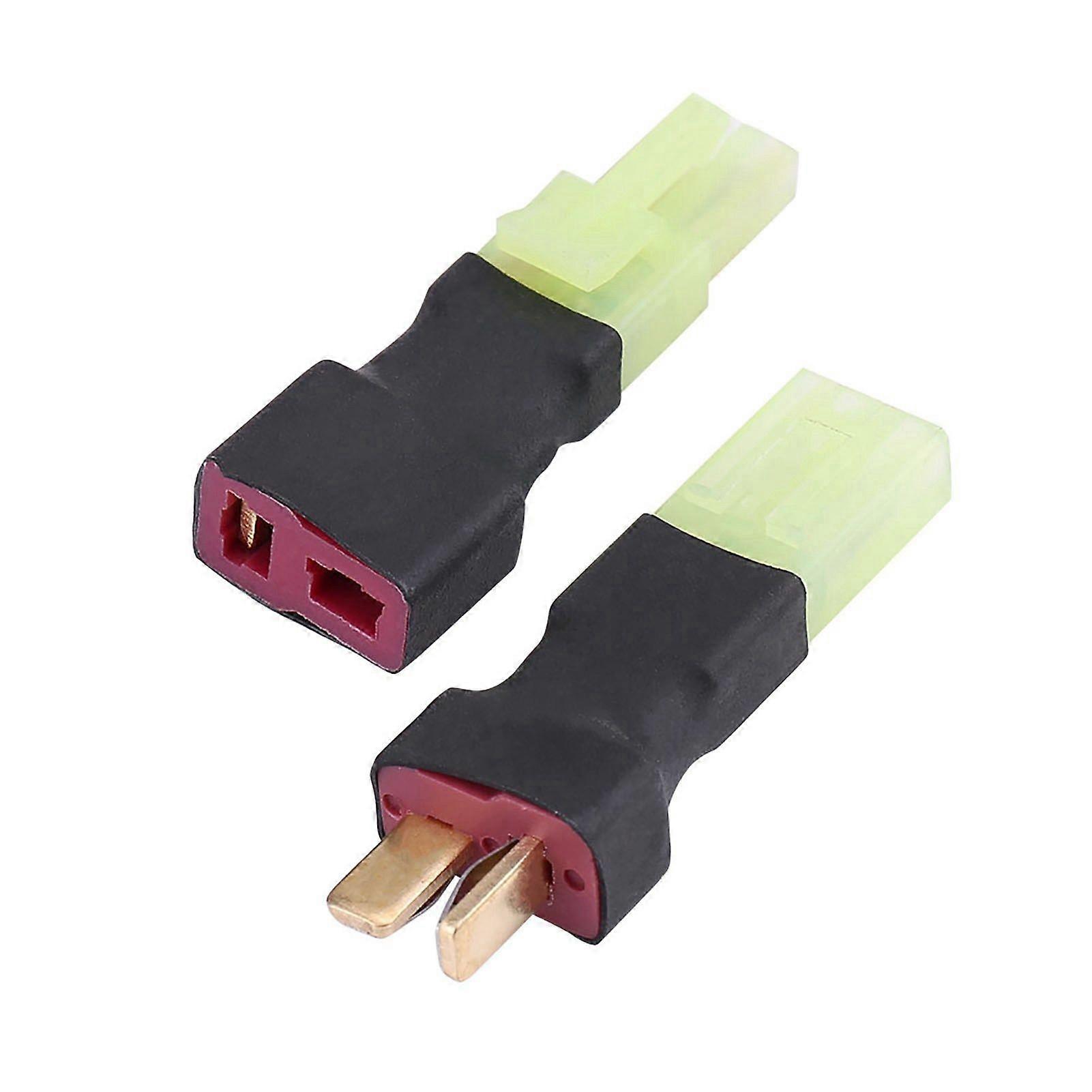 2Pcs Set Wireless T Stecker Stecker Buchse auf Mini-Buchse Stecker Adapter