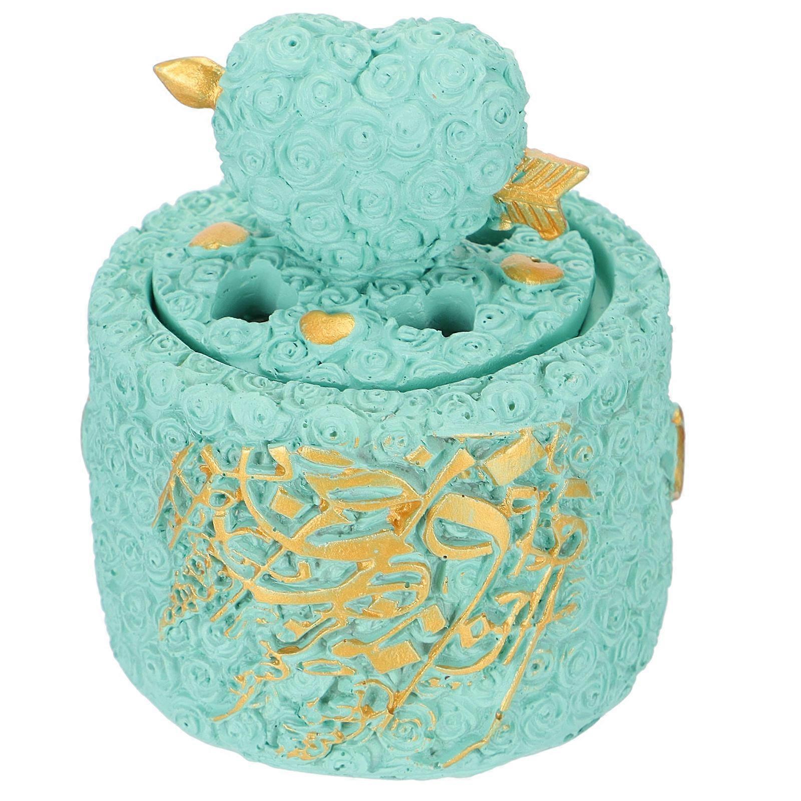 Incense Burner Resin Incense Holder for Aroma Censer 1Pcs Blue