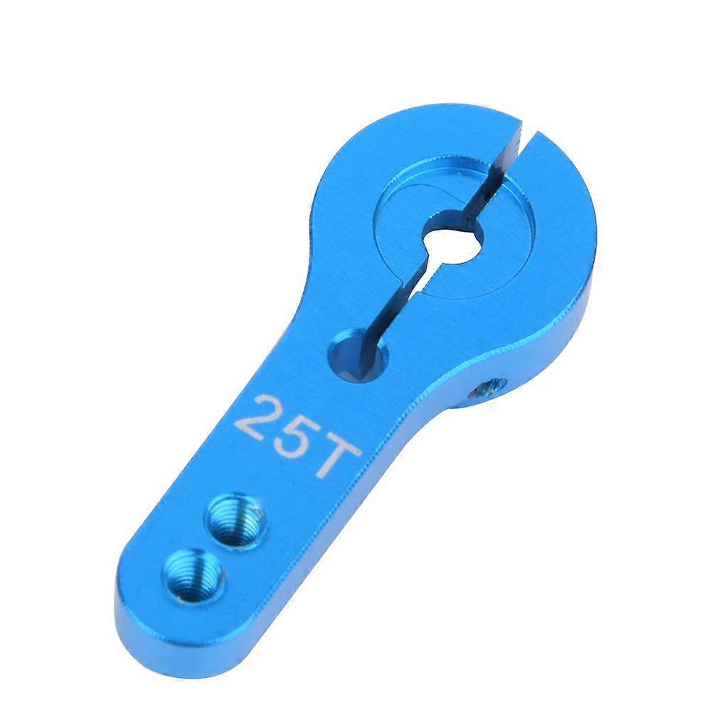 25mm 25T Teeth Half Servo Horn Arm RC Accessory For Futaba / Ace / TowerPro MG Blue