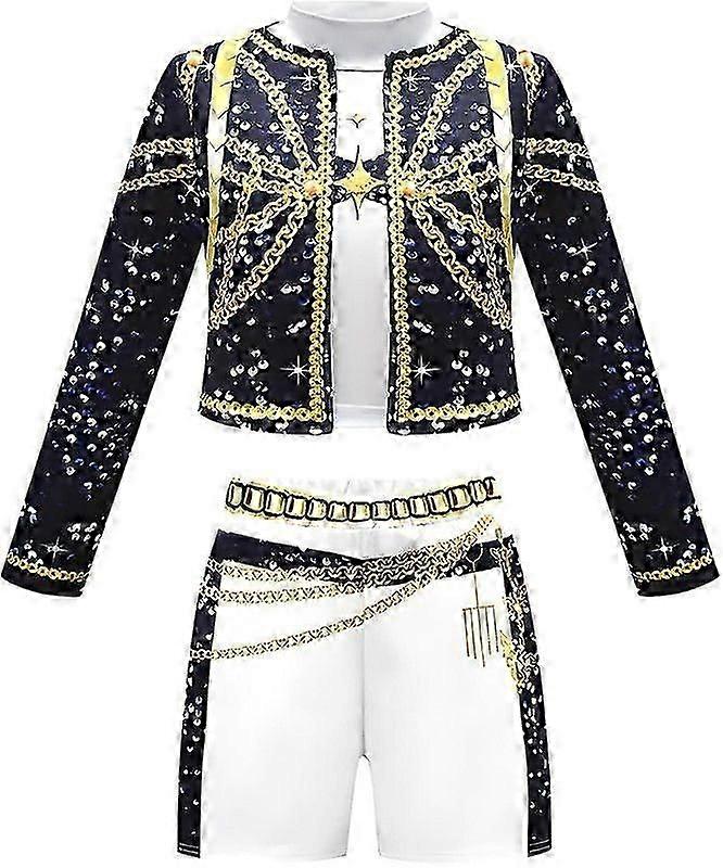 Kpop Demon Jägare Cosplay Rumi Mira Zoey Kostym Maskeraddräkt Kläder Kostym