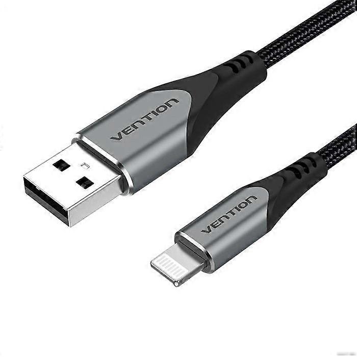 USB 2.0 to Lightning Cable - VENTION - LABHF - 2.4 A - 1 m - Gray
