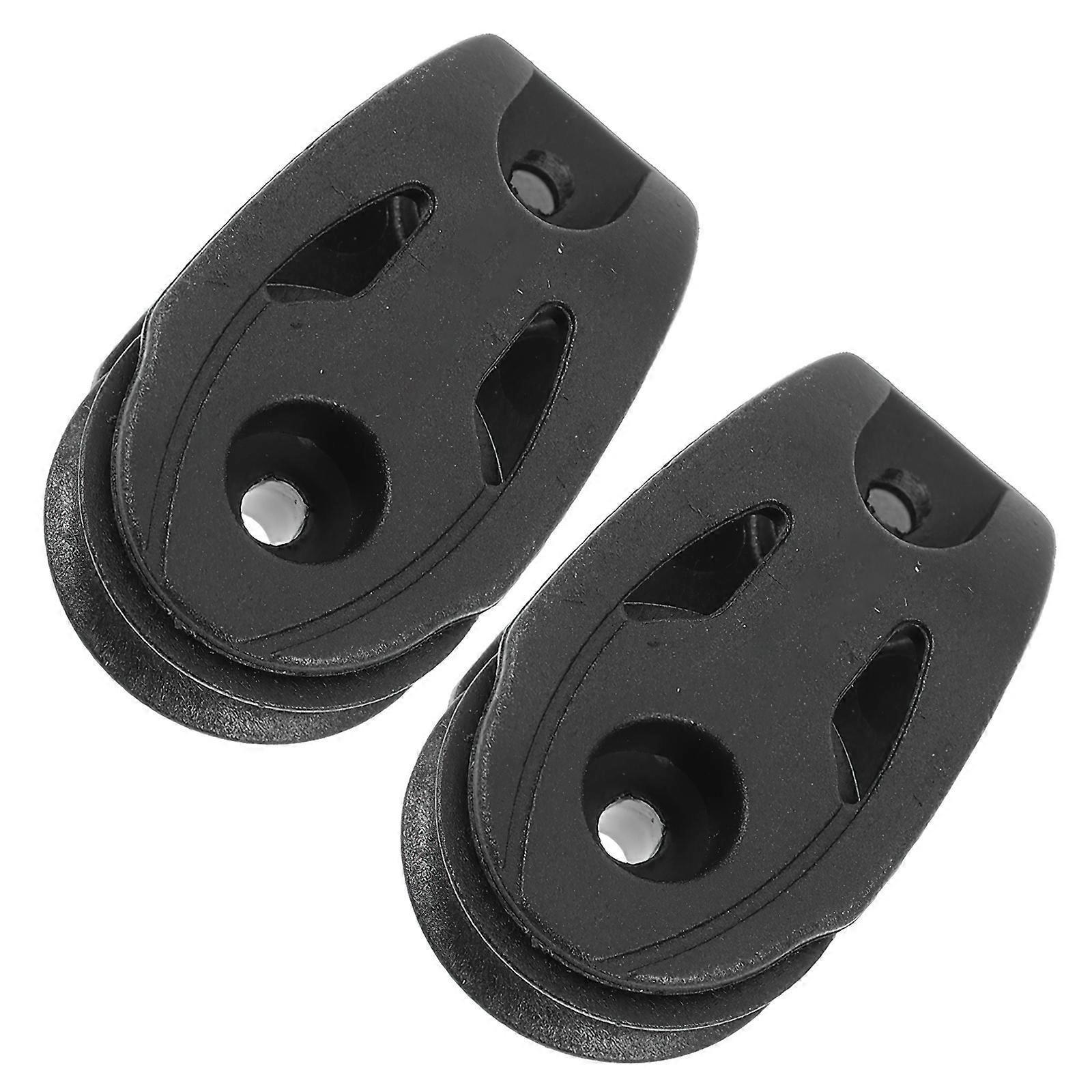 Kayak Pulley Duty Nylon Pulley for Lifting 2Pcs Marine Sailing Accessories